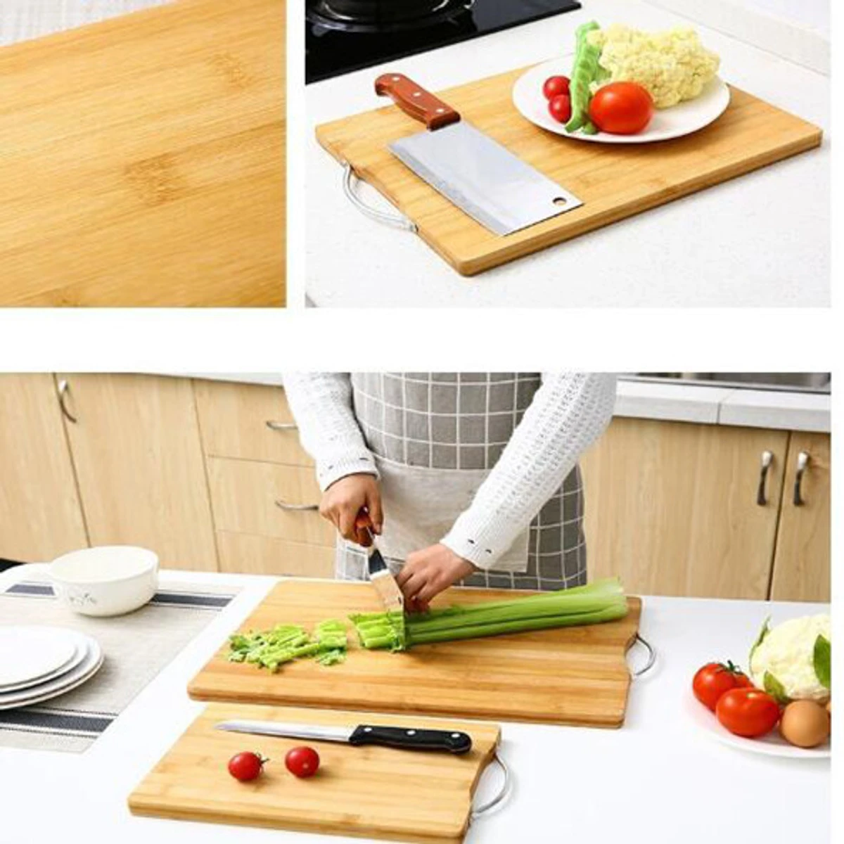 Bamboo&Wooden – Cutting Boards 38/28cm - Image 3