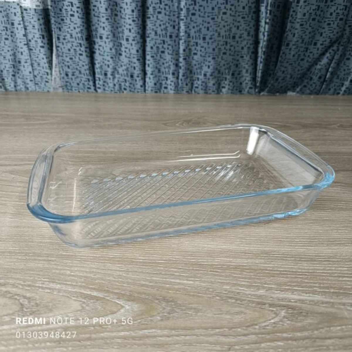 Borosilicat Glass 3liter serving Dish (400’c)