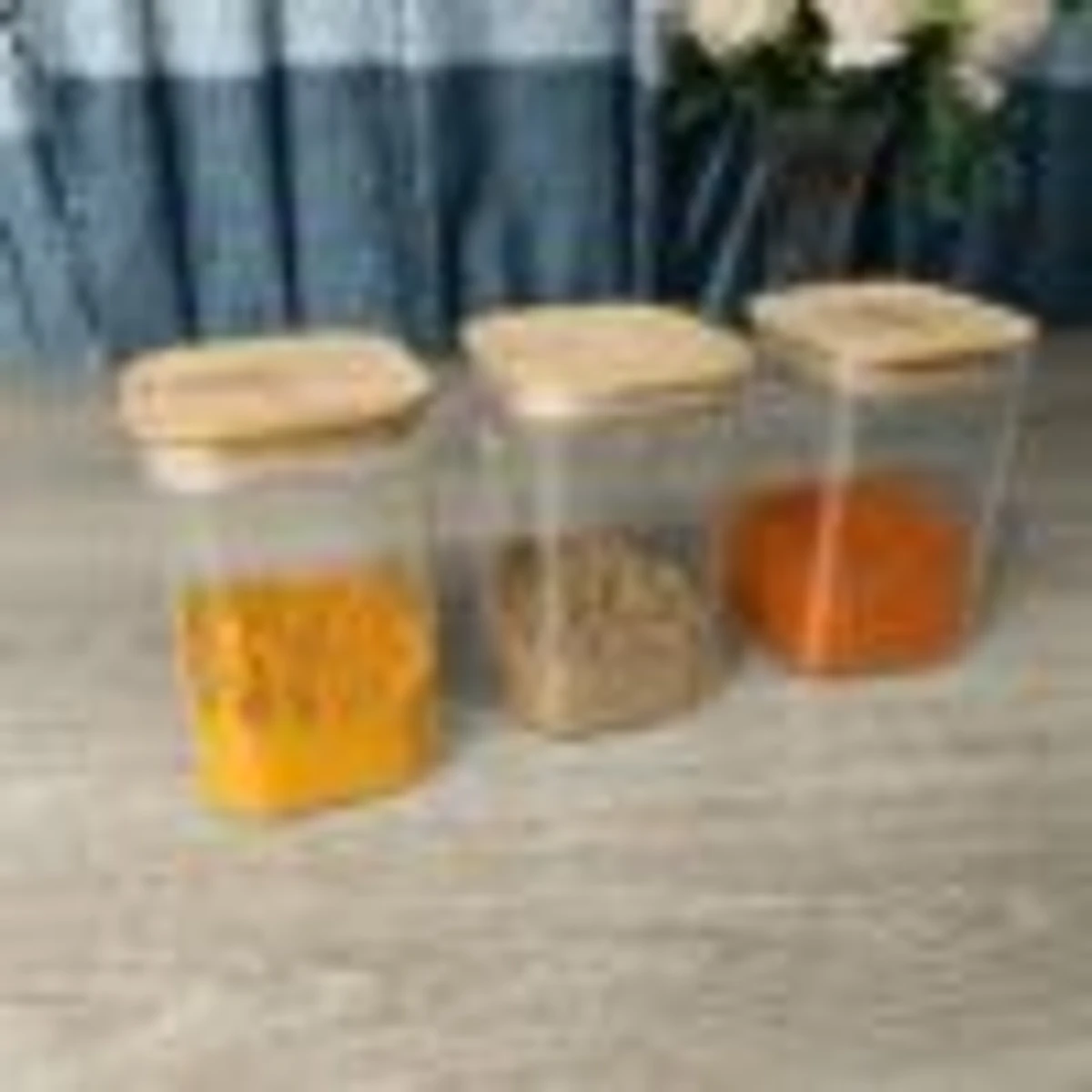 1 Pcs Borosilicate Spice jar 900 ml