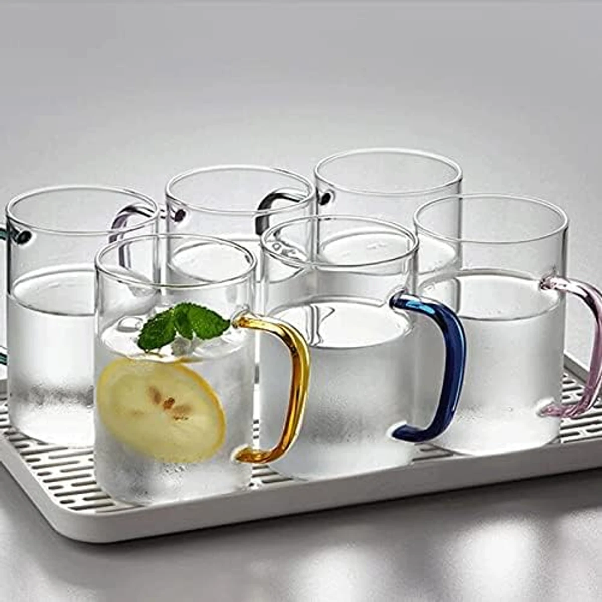 Borosilicate glass mug- 6 pcs set - Image 3