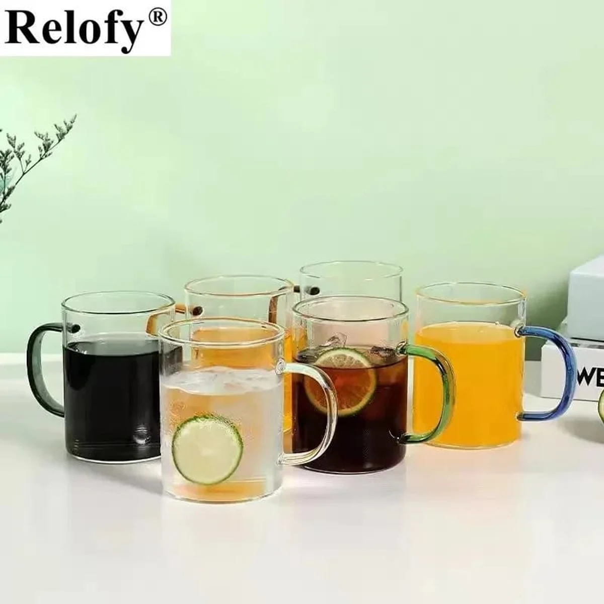 Borosilicate glass mug- 6 pcs set - Image 8