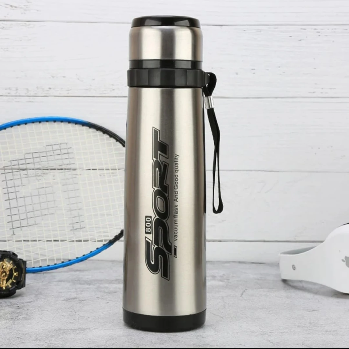 Portable thermos outdoor reusable thermos water stainless steel vacuum flask 800ml