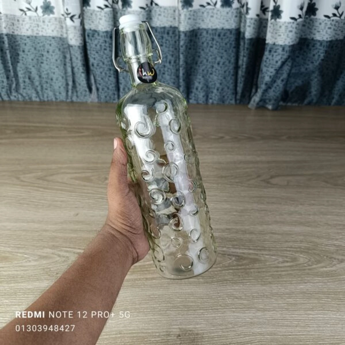 Colorist Glass Storing Bottle 1000 Ml P4