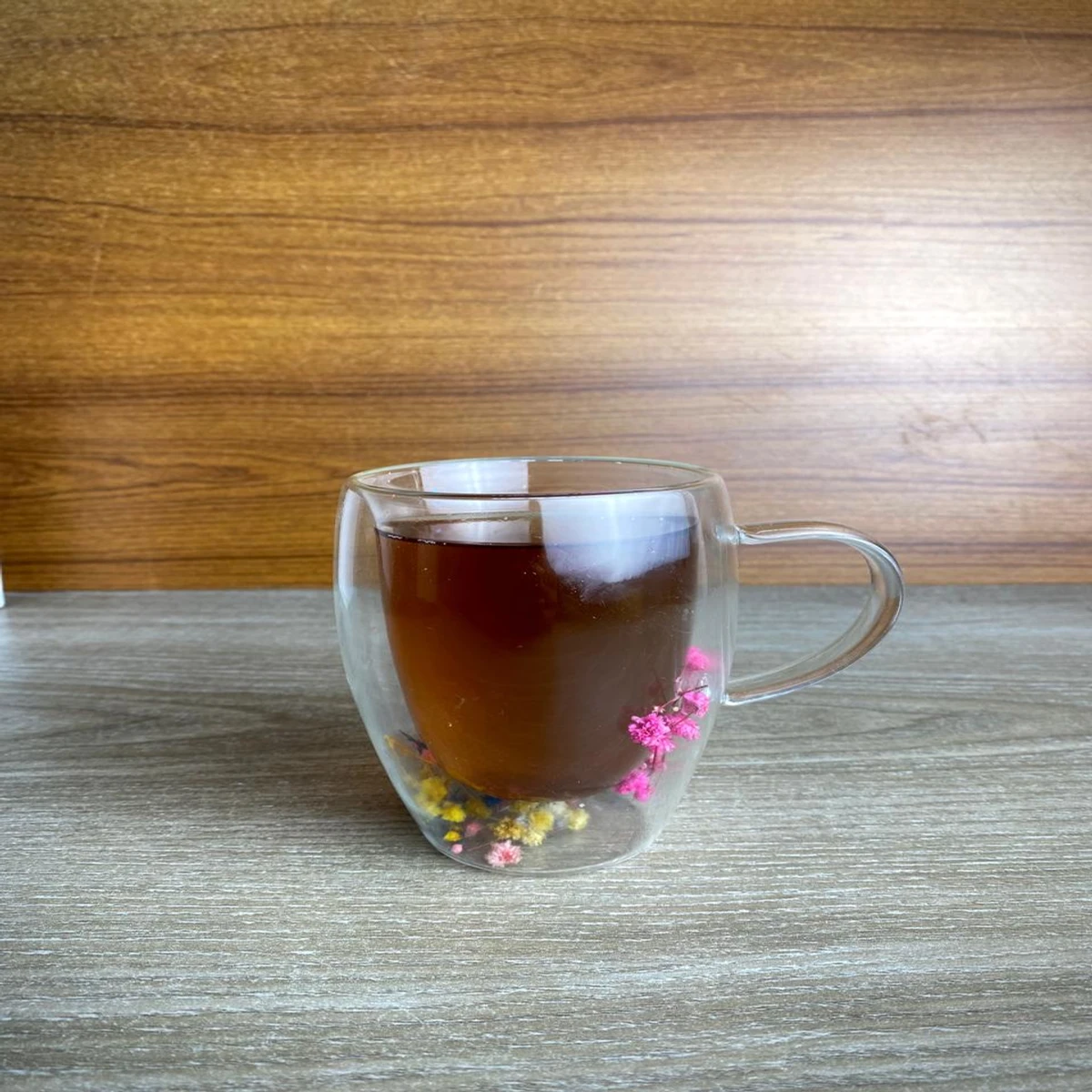 350ml Double big coffee mug Flower - Image 5