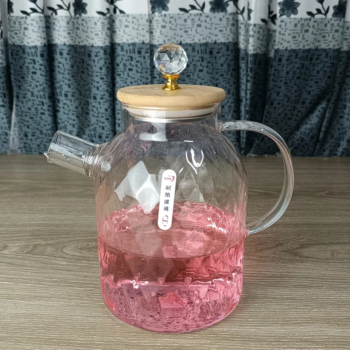 Borosilicate Glass Jug Tea Pot 1600ml