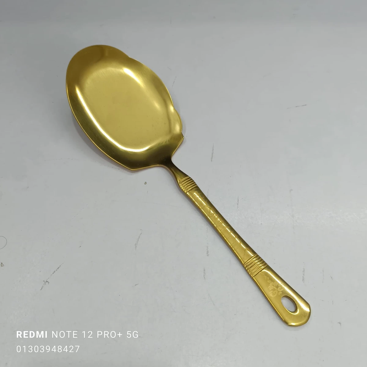 7 pcs Golden print Spoon set T7 - Image 6