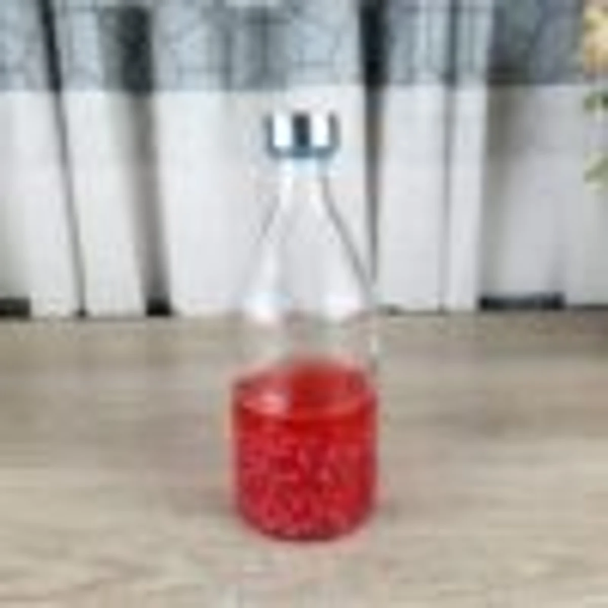 Round Glass Water Bottol 1000ml