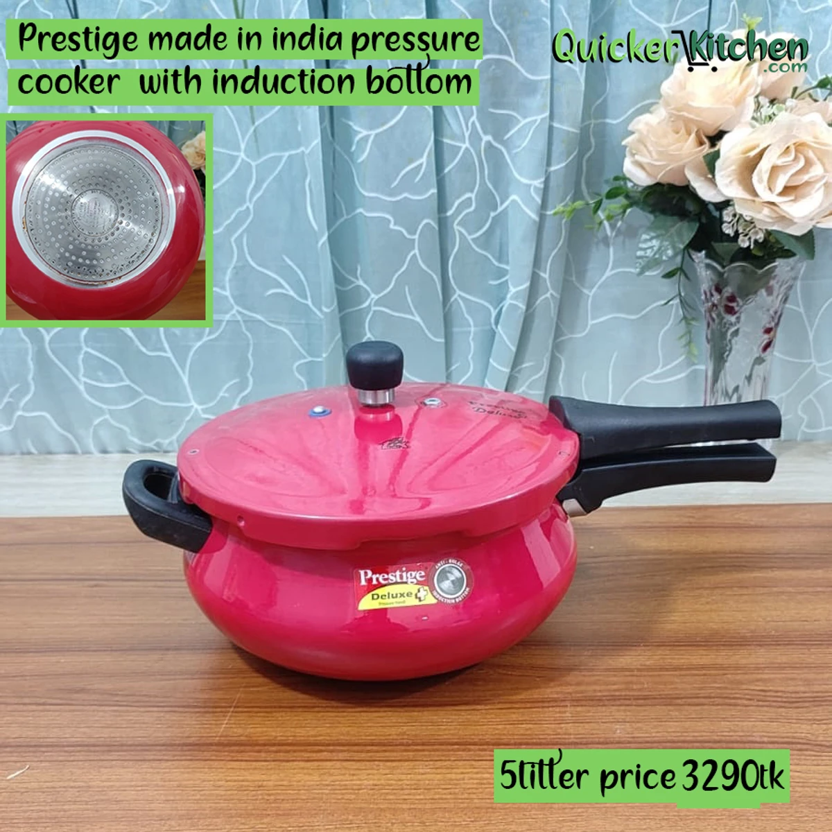 5 litter Prestige Deluxe Plus Pressure Cooker