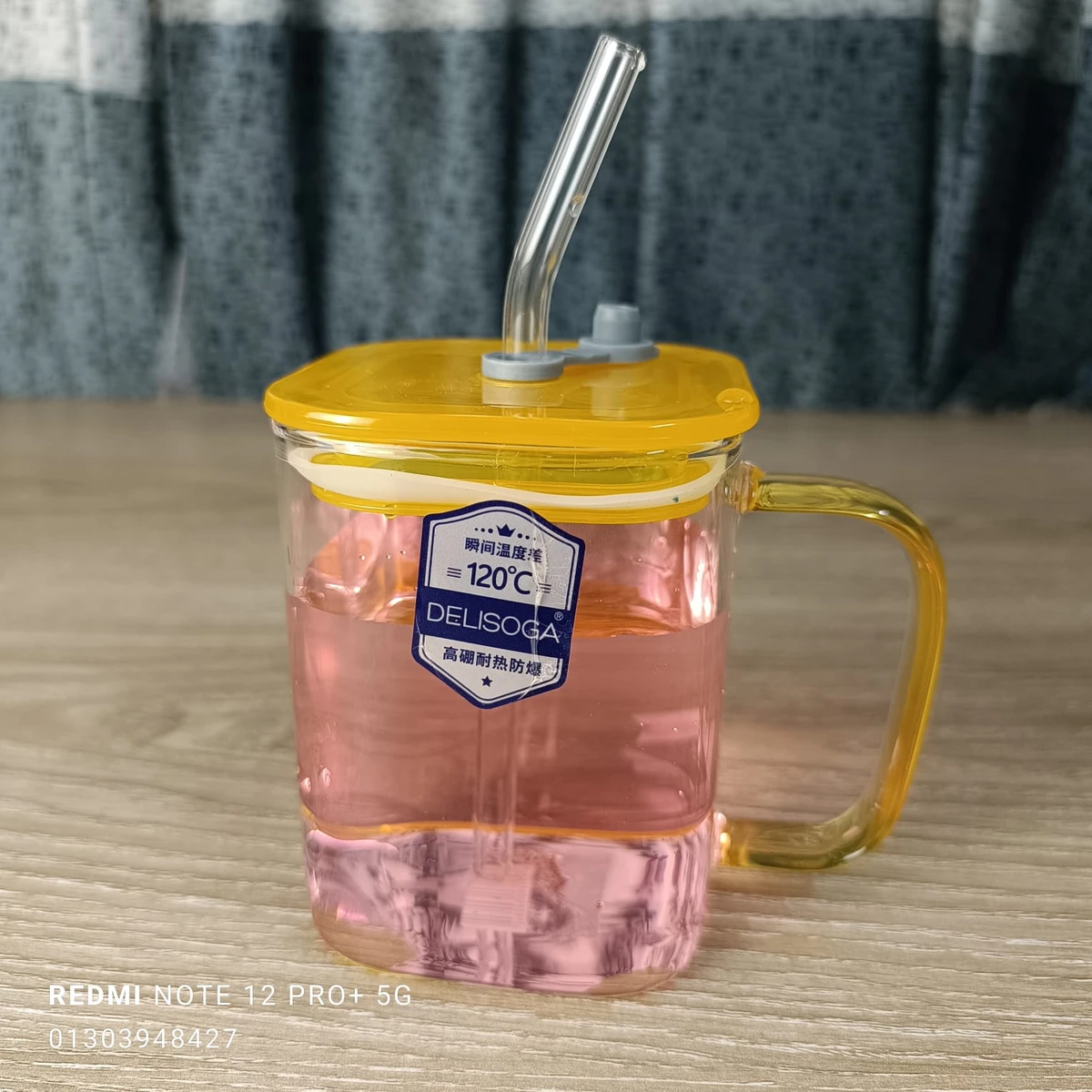 490ml Borosilicate Square Juice Pot