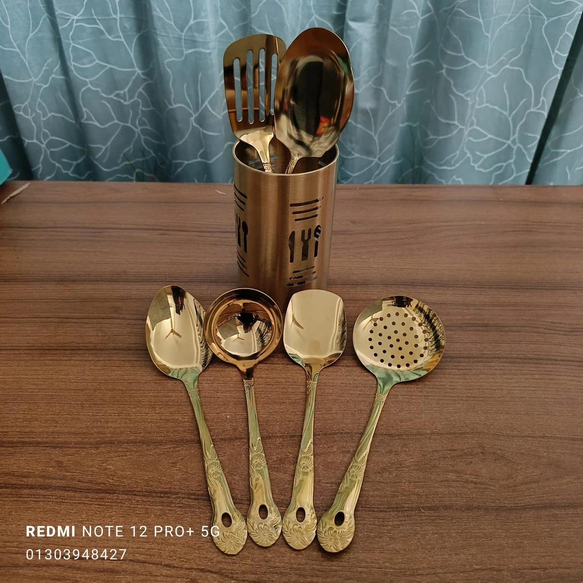 7 Pcs golden spoon set - Image 10