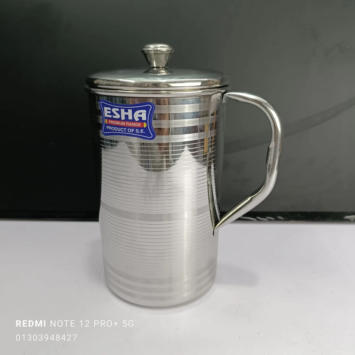 3 litter Jumbo Stainless Steel Laser print Jug TP 2 - Image 7