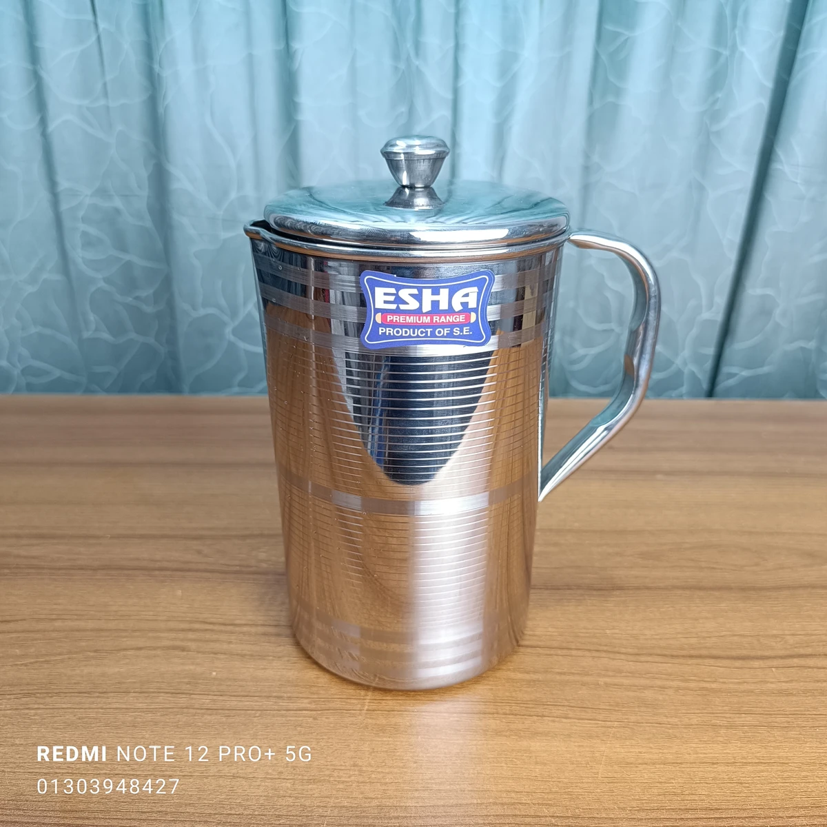 3 litter Jumbo Stainless Steel Laser print Jug TP 2