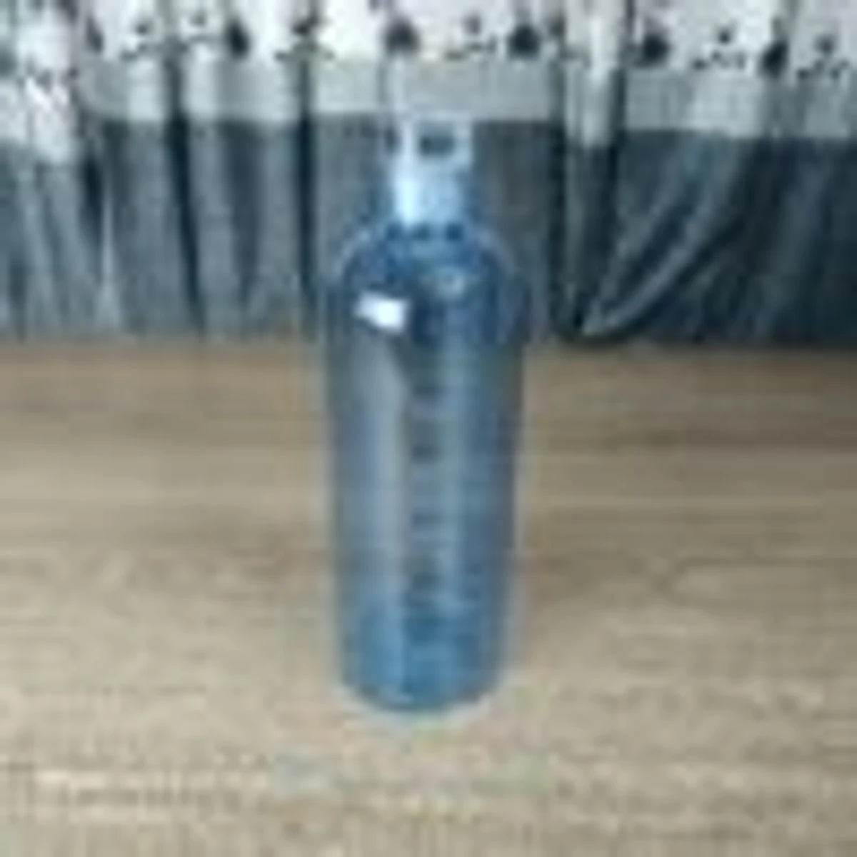 Sky Blue 1000 ml L Sports Water Bottle with Time Scale Leak-proof Drink Cup Motivational Portable Water bottle