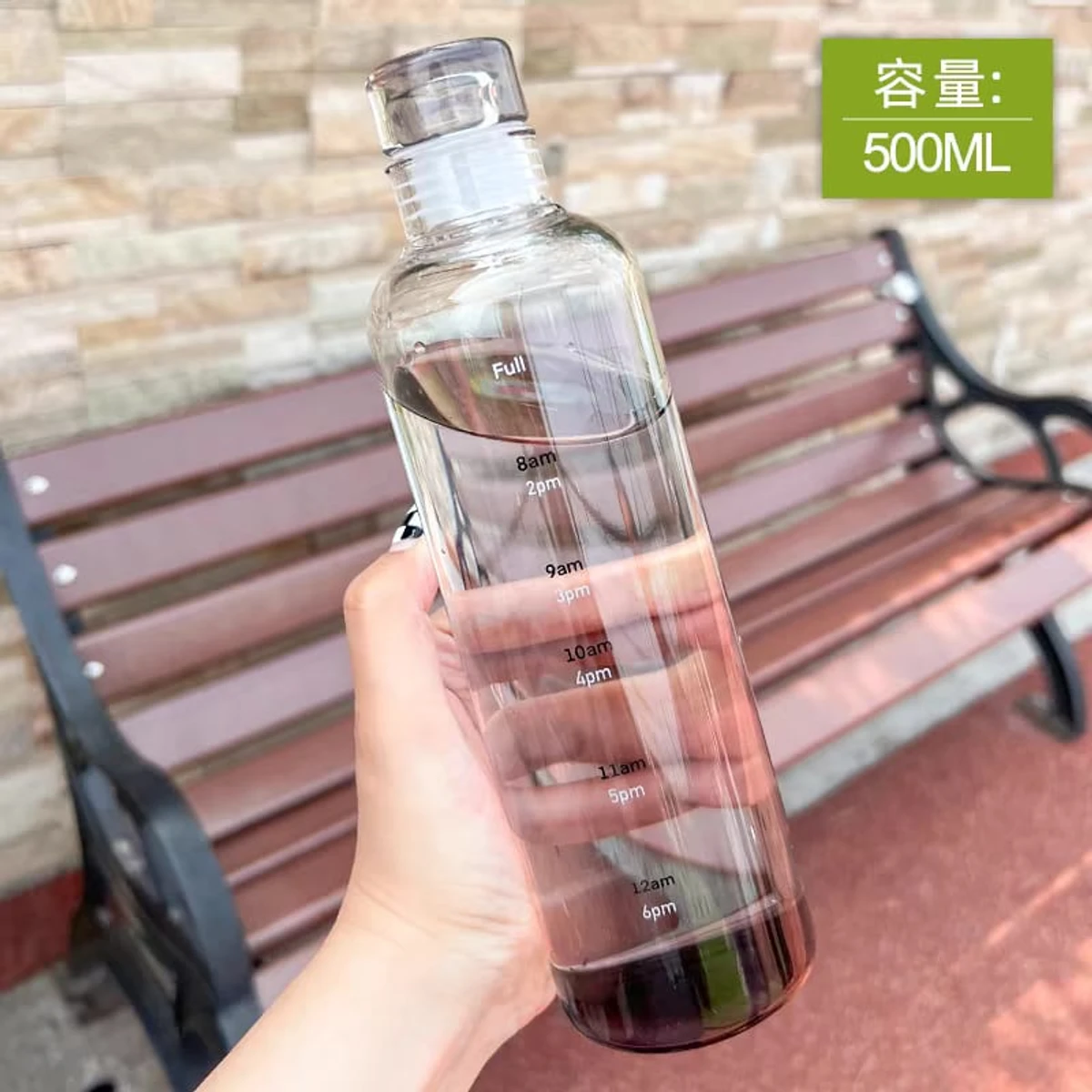 500 ML Sports Water Bottle color Black shed