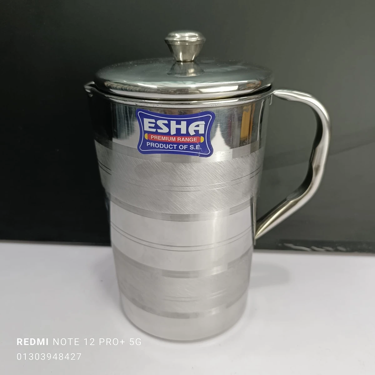 3 litter Jumbo Stainless Steel Laser print Jug TP1 - Image 9